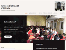 Tablet Screenshot of ibcamino.org